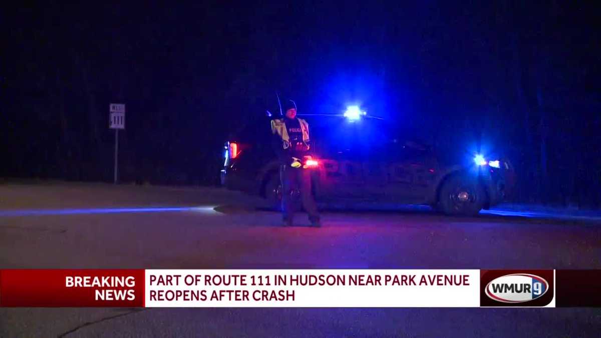 Hudson police cruiser involved in Rt. 111 crash