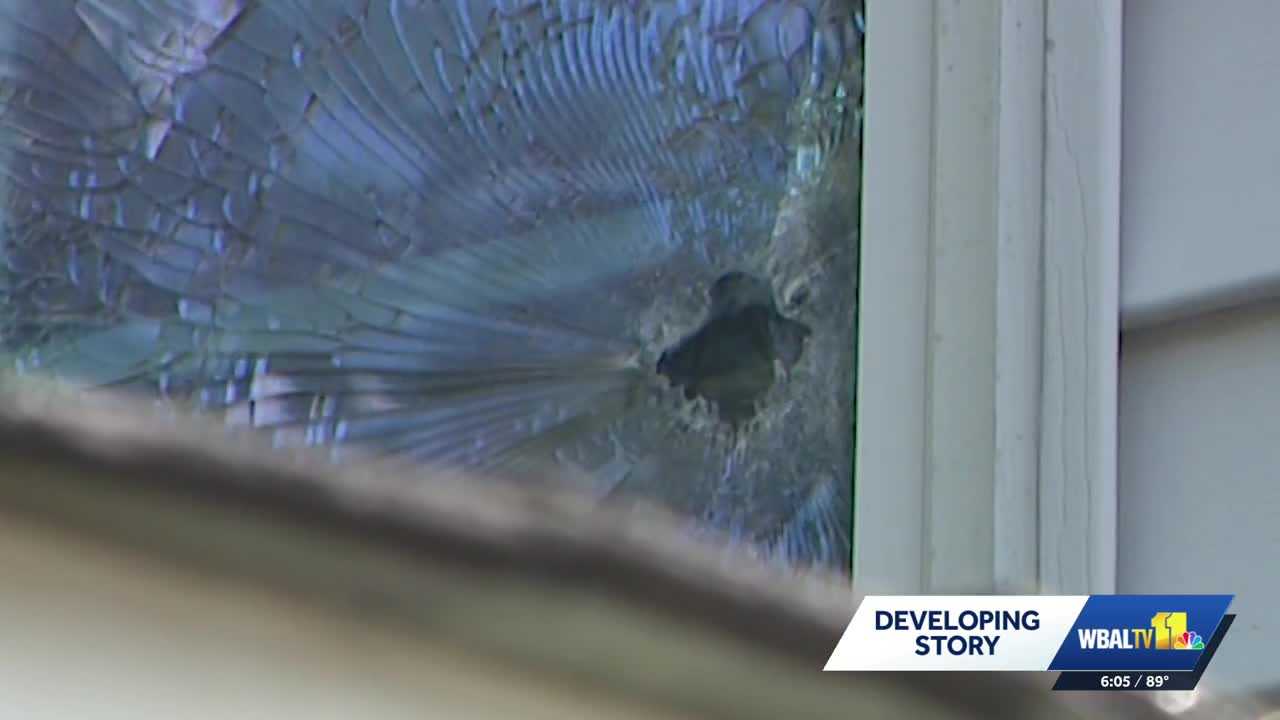 Southwest Baltimore family shaken after bullet hits girl room