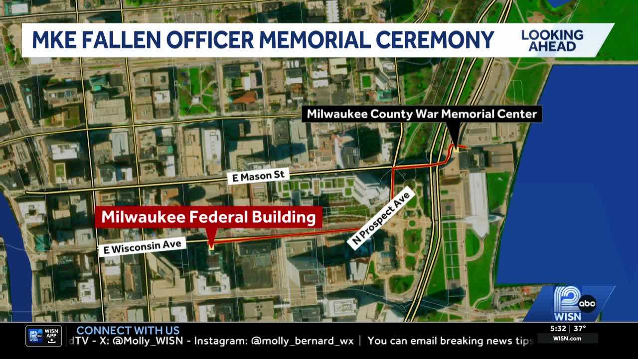 Milwaukee honors fallen officers ahead of National Police Week