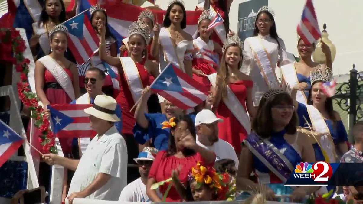 Puerto Rican parade brings thousands to Kissimmee