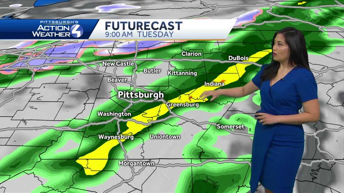 Sunshine Today; Rain Returns Tuesday