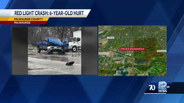 6-year-old seriously injured in Milwaukee crash - Vimarsana News
