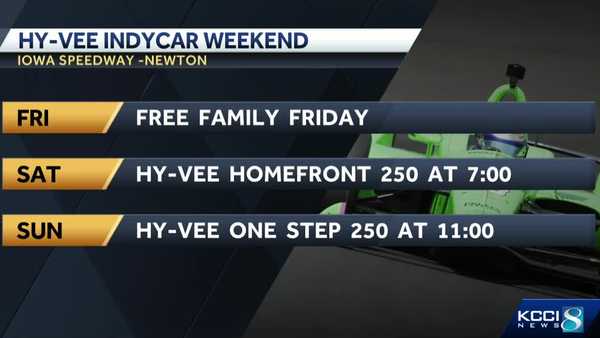 everything you need to know about iowa speedway's indycar race weekend