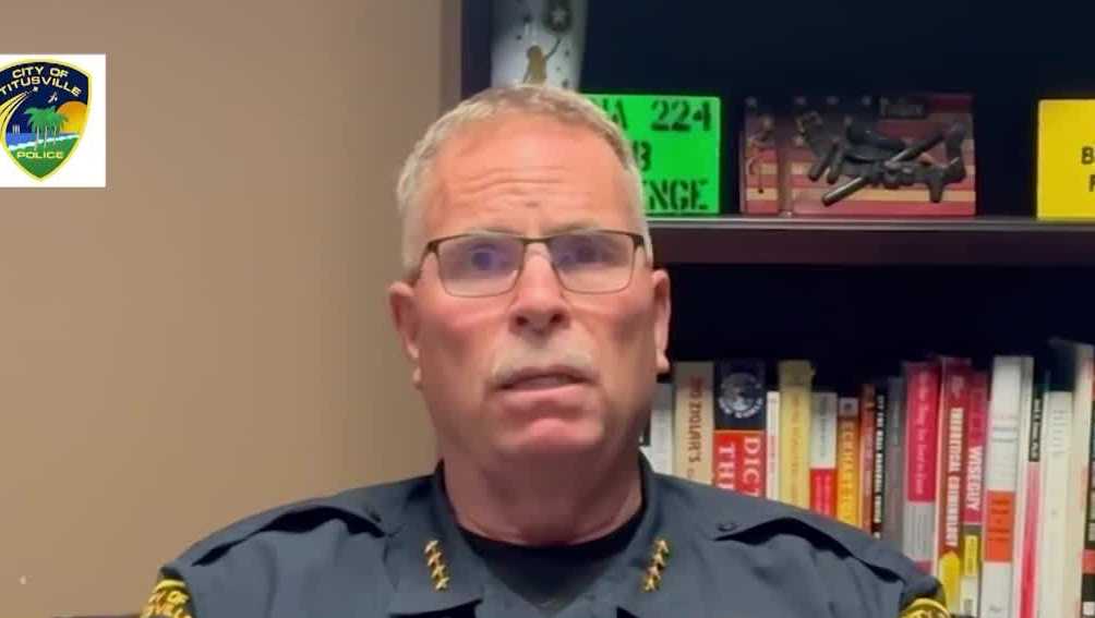 Titusville police chief terminated after rollover crash in unmarked police vehicle