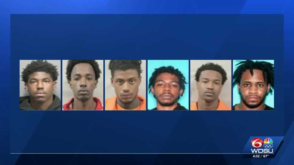 New Orleans police arrest multiple suspects, searching for six