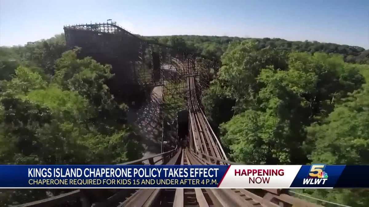 New chaperone policy beginning today at Kings Island