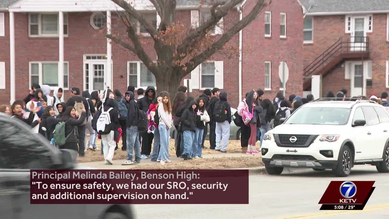 Students at four Omaha high schools stage walkouts in response to immigration enforcement