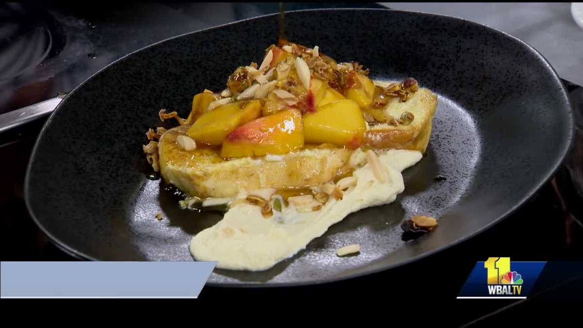 Sunday Brunch Copper Kitchen shows off a 'peachy' breakfast