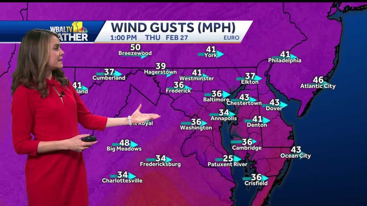 Brace Yourself For Strong Winds Thursday