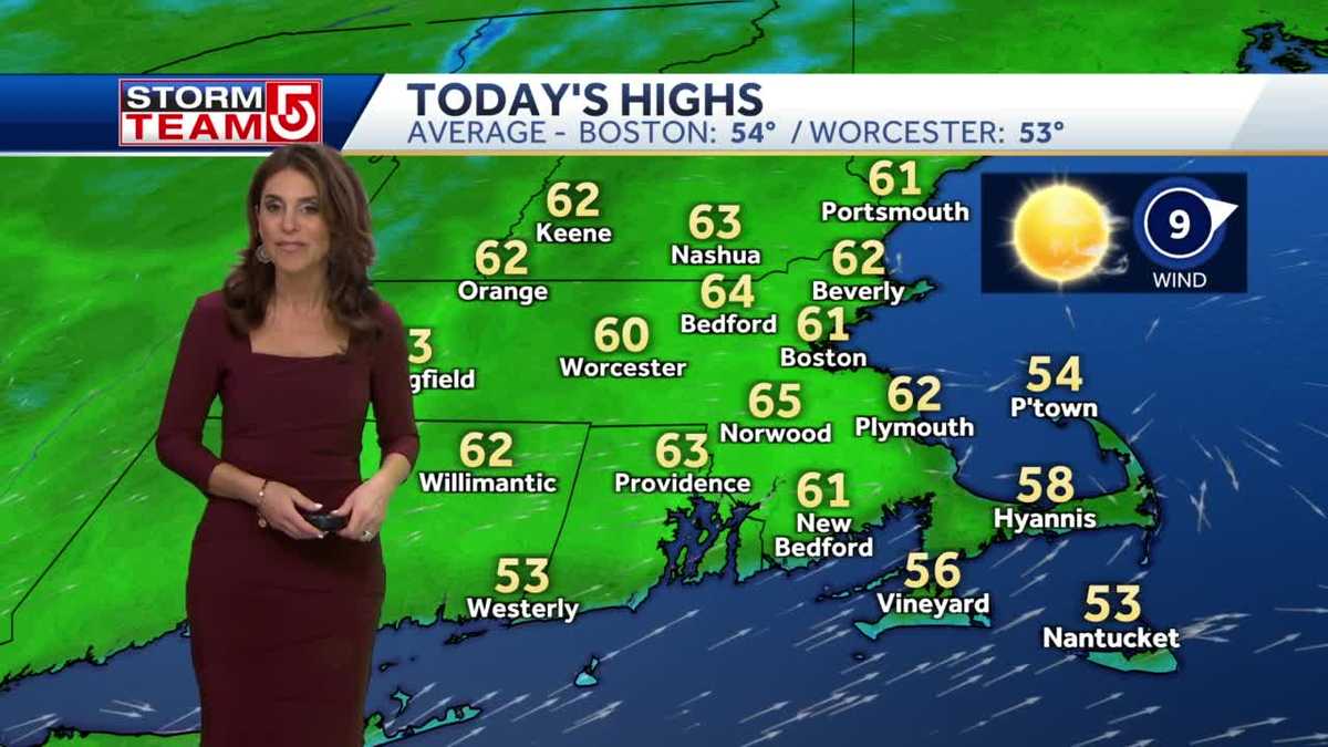 Video: Warm, pleasant week ahead