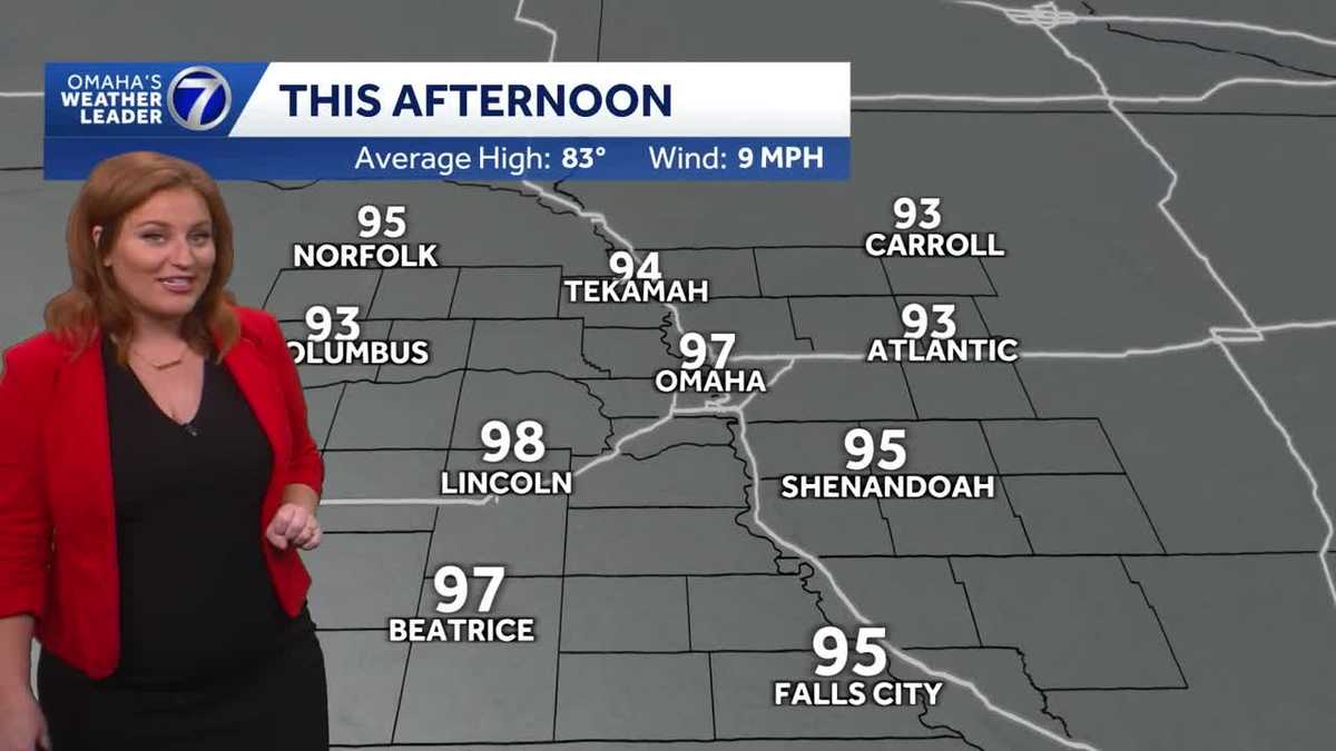 Hot, steamy Friday for Omaha area