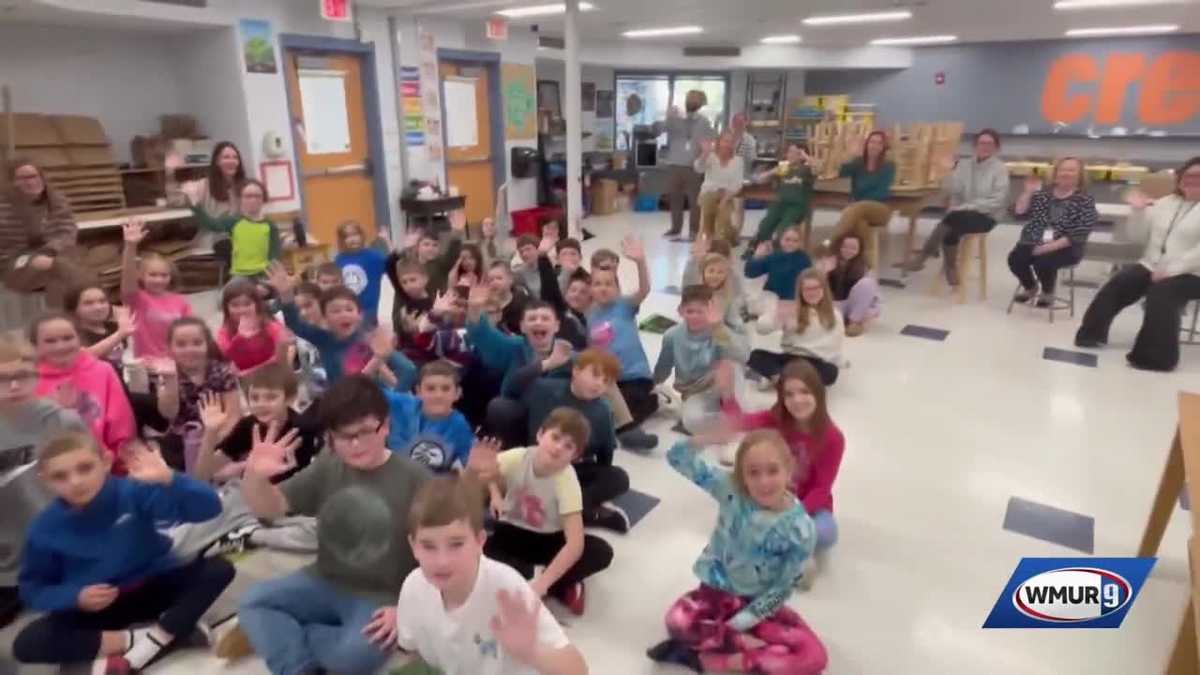 WMUR's Kevin Skarupa visits schools in Pelham, Brentwood