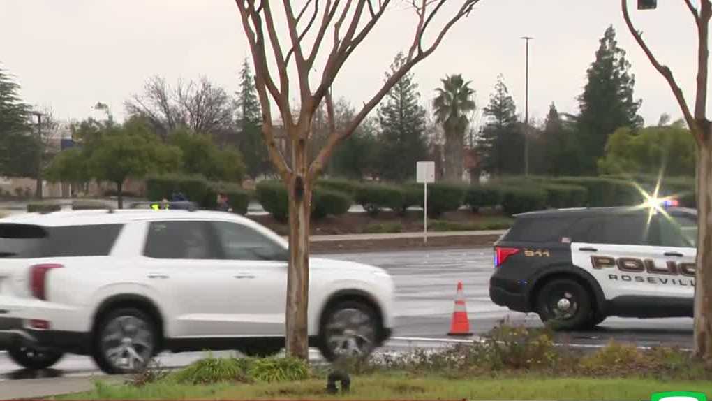 Pedestrian dies after being hit by car in Roseville, police say