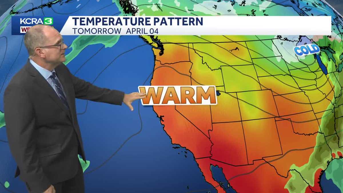 Warmer weather moving in for the weekend followed by another chance for rain