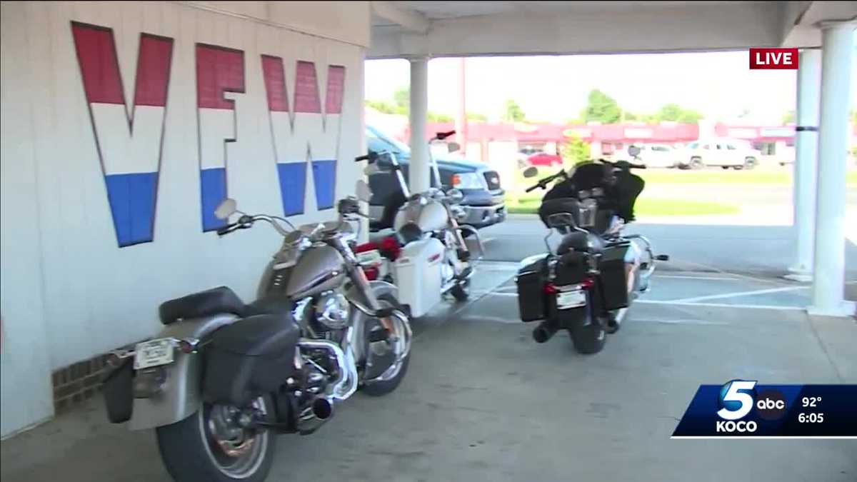 Oklahoma bikers rally to support Texas flood victims