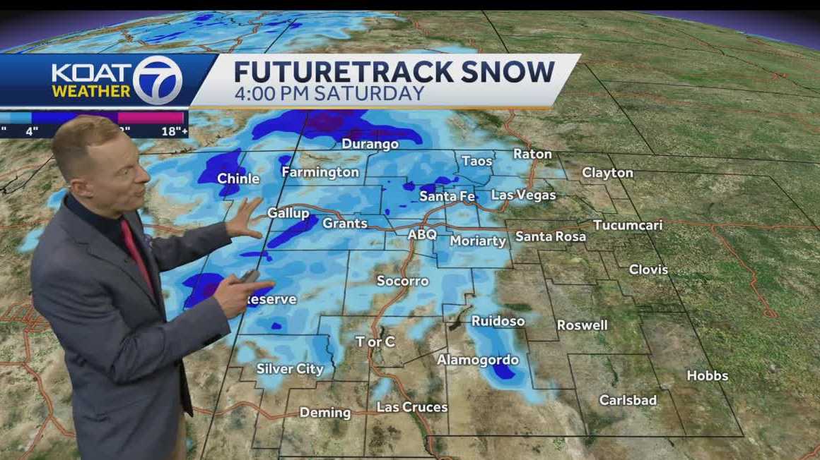 Increasing rain before weekend storm hits New Mexico