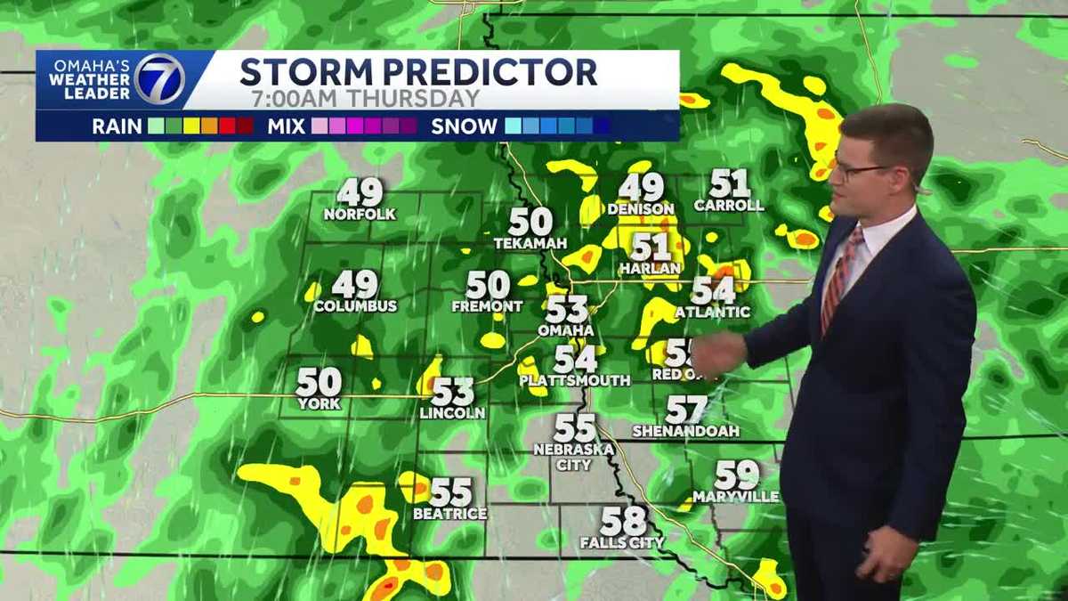 Omaha morning weather forecast for Thursday, October 15 - KETV