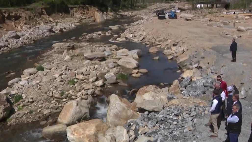 New DHS secretary visits Western North Carolina to discuss disaster relief efforts