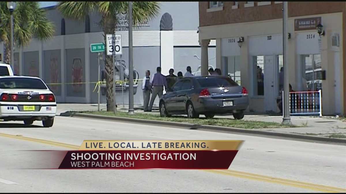 Police investigate shooting in West Palm Beach