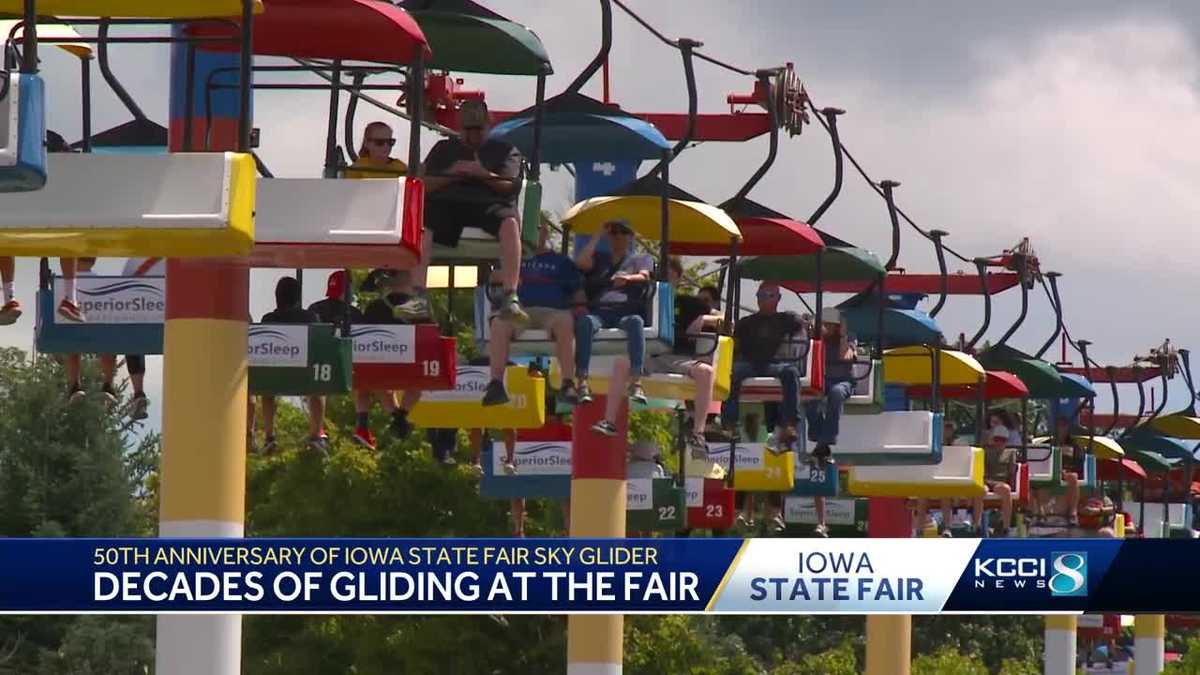 Iowa State Fair celebrates 50 years of the popular Sky Glider