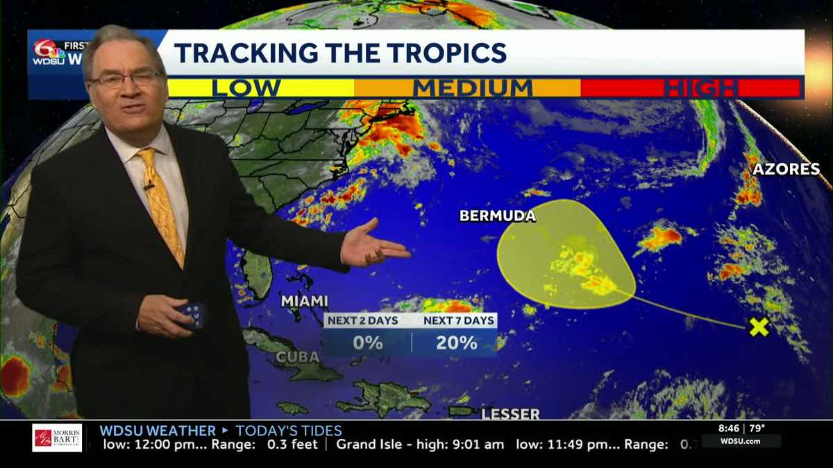 Tracking the newest tropical wave in The Atlantic