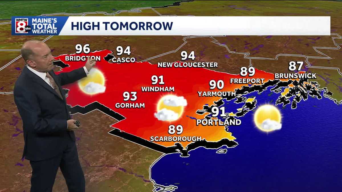 The Fourth of July week starts sizzling as heat and humidity crank up tomorrow