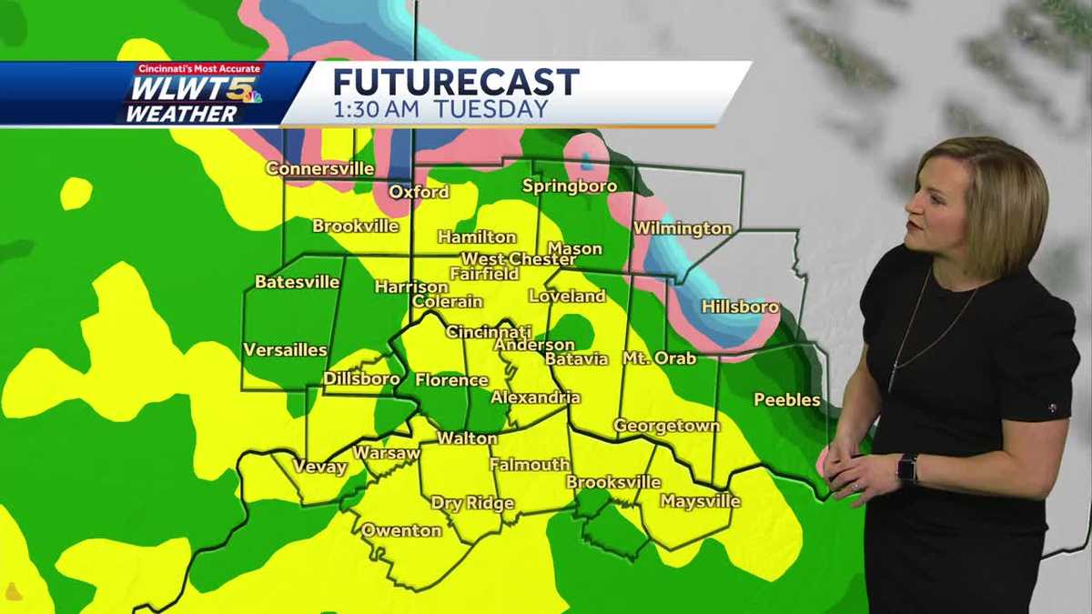 Wet and Windy By Tuesday