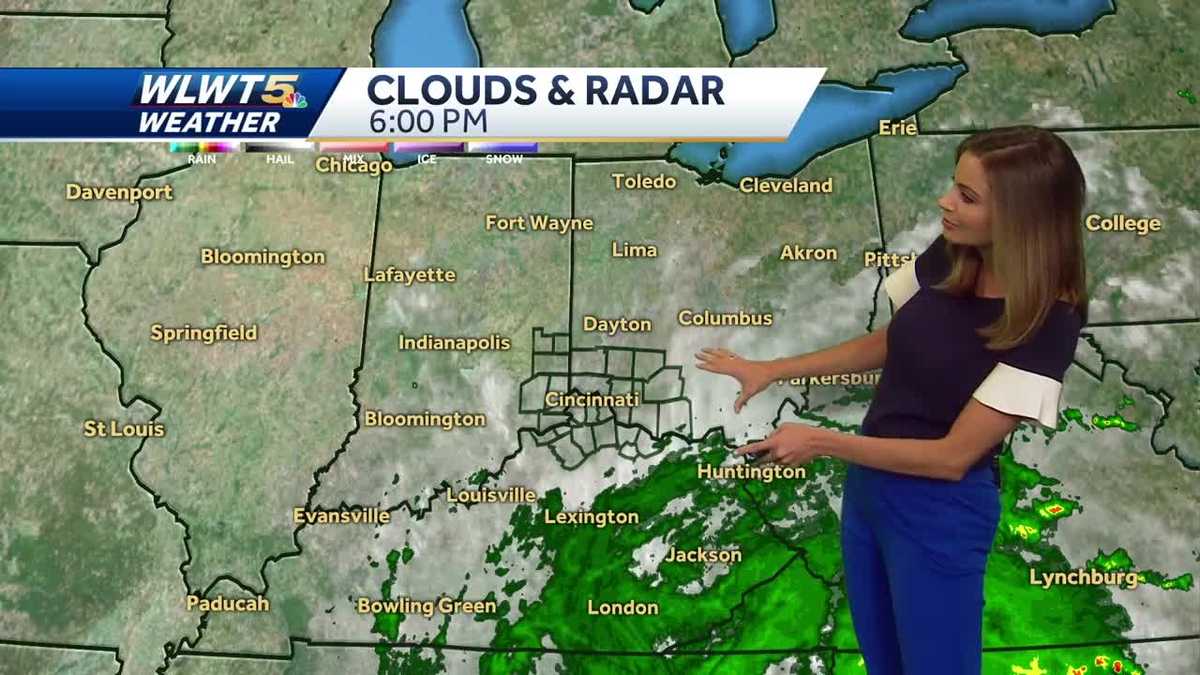 Rain arrives late as remnants of Florence move north