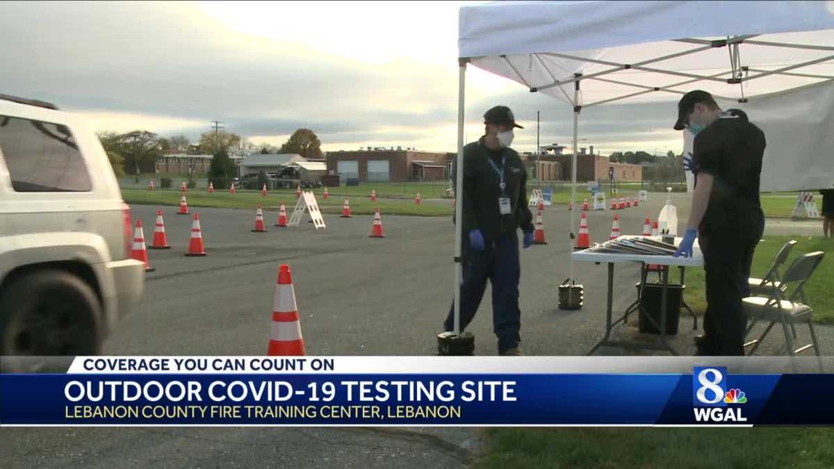 LEBANON COUNTY: COVID-19 outdoor testing facility opens