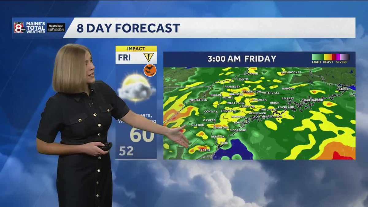 Cool and quiet until heavy rain Thursday night