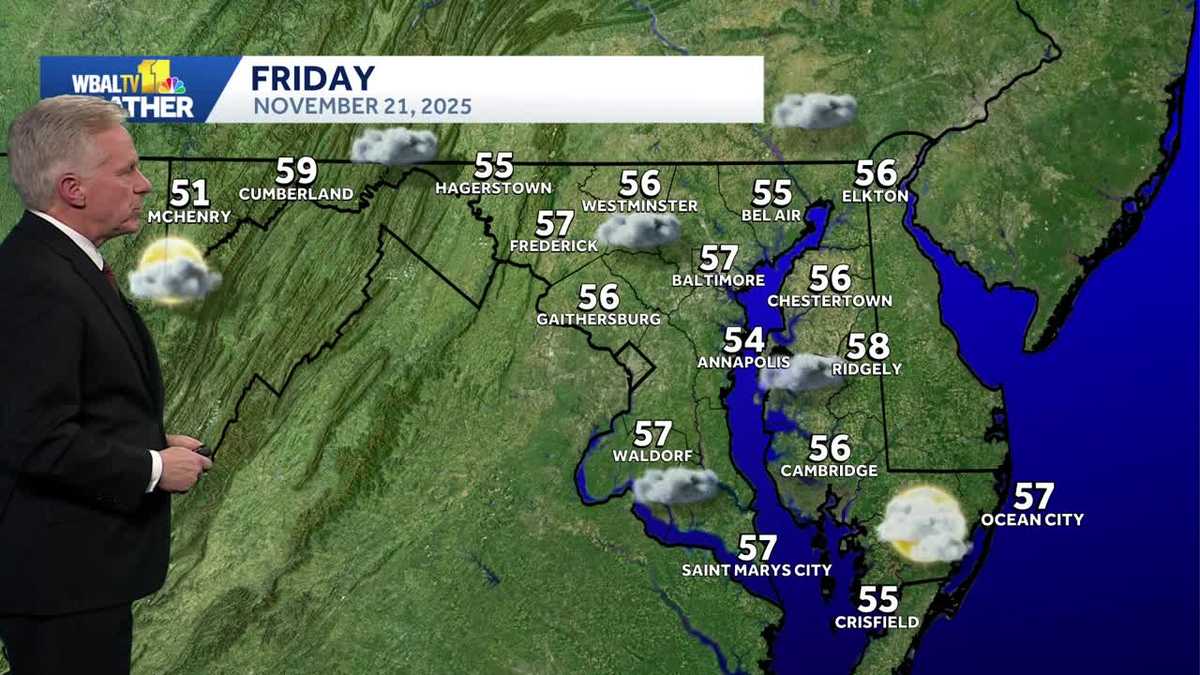 Impact Weather: Steady rain develops Friday night