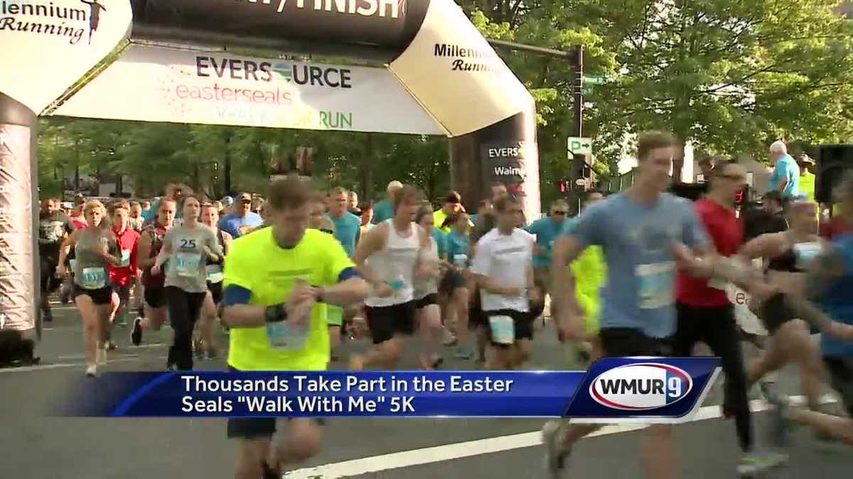 Thousands take part in Easterseals' Walk with Me 5K