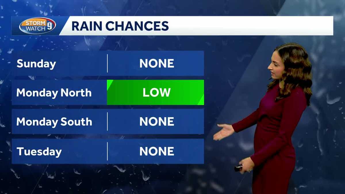 Video: Warm weather builds after colder stretch