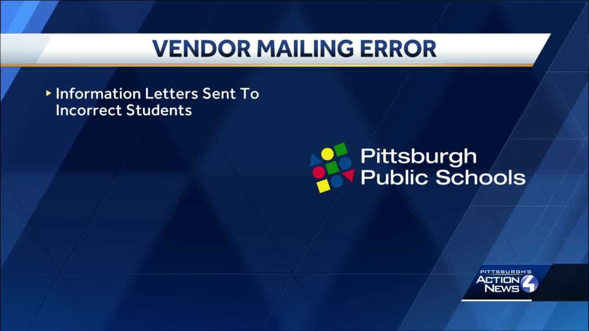 ﻿Pittsburgh Public Schools alert families to mailing error that exposed student, parent information