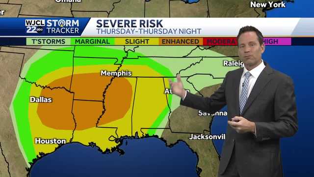 Savannah: Warm temperatures ahead of the next chance of rain - Vimarsana News