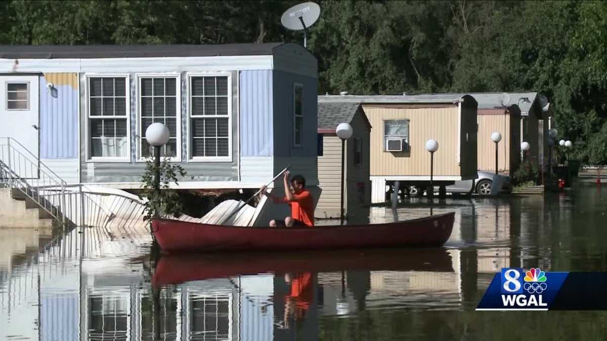 Lisa Lake Mobile Home Park flooding