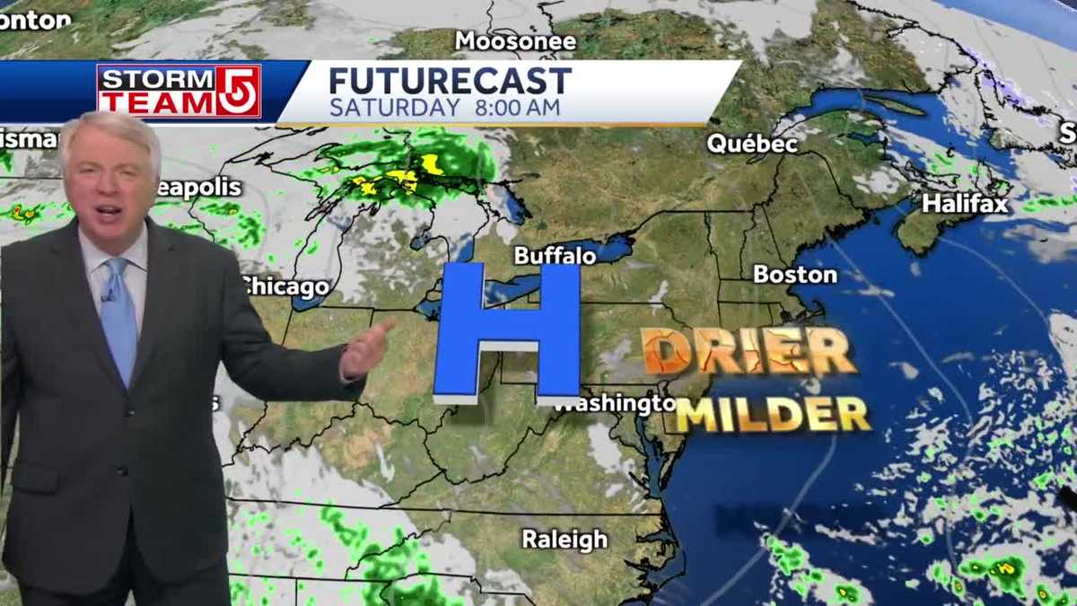 Video: Sunny skies, warmer temperatures in store this weekend