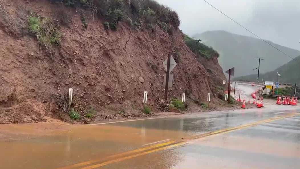 Rain or not, holiday visitors flock to Big Sur as locals urge caution on roads