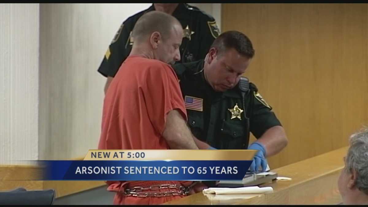 Arsonist sentenced to 65 years
