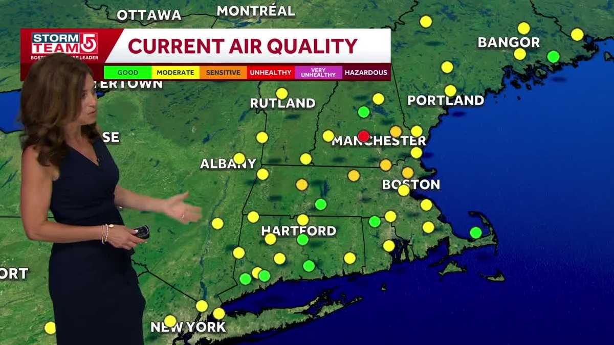 Hot, humid start before weekend showers