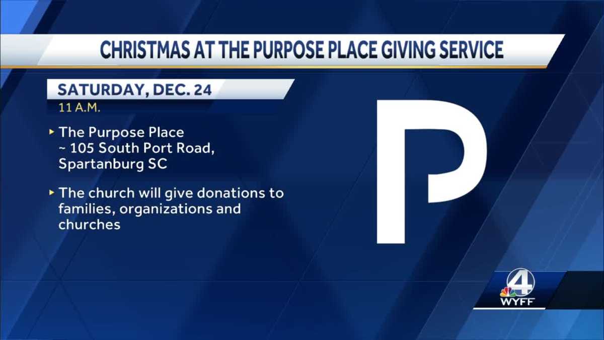 Christmas at the Purpose Place donates to Upstate community