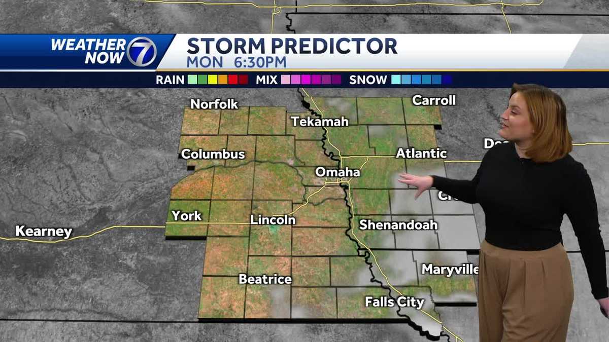 Monday, January 15 afternoon weather forecast