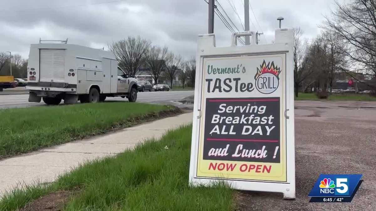 'Hidden gem': Vermont's Tastee Grill celebrates 10 years in business