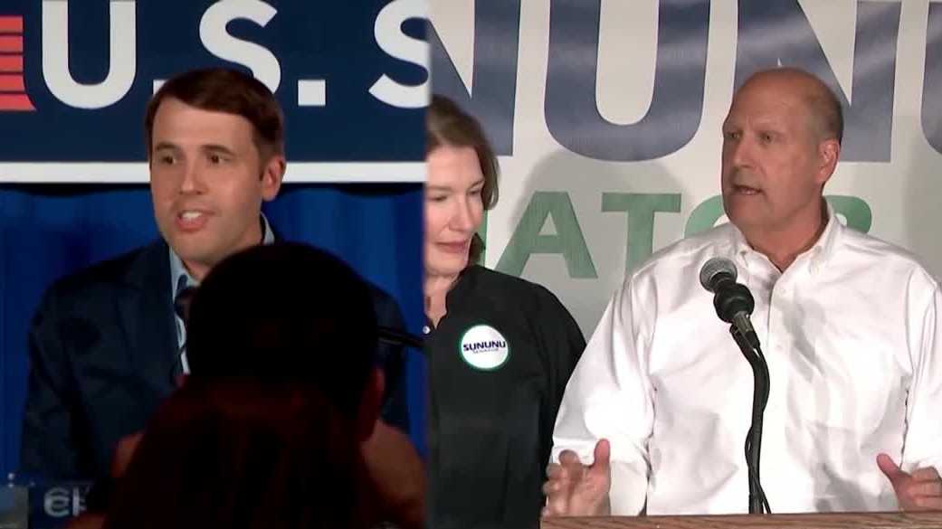 Pappas, Sununu focus on each other's records as US Senate race kicks off