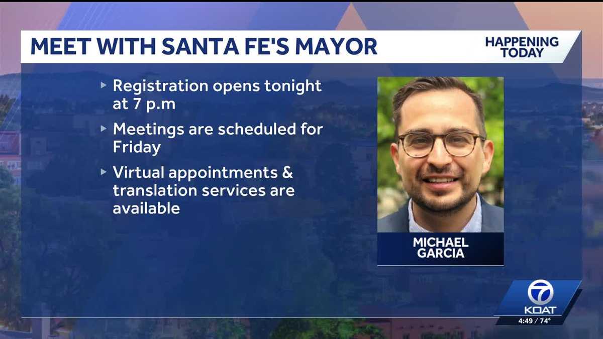 Discussing key issues with Santa Fe's mayor