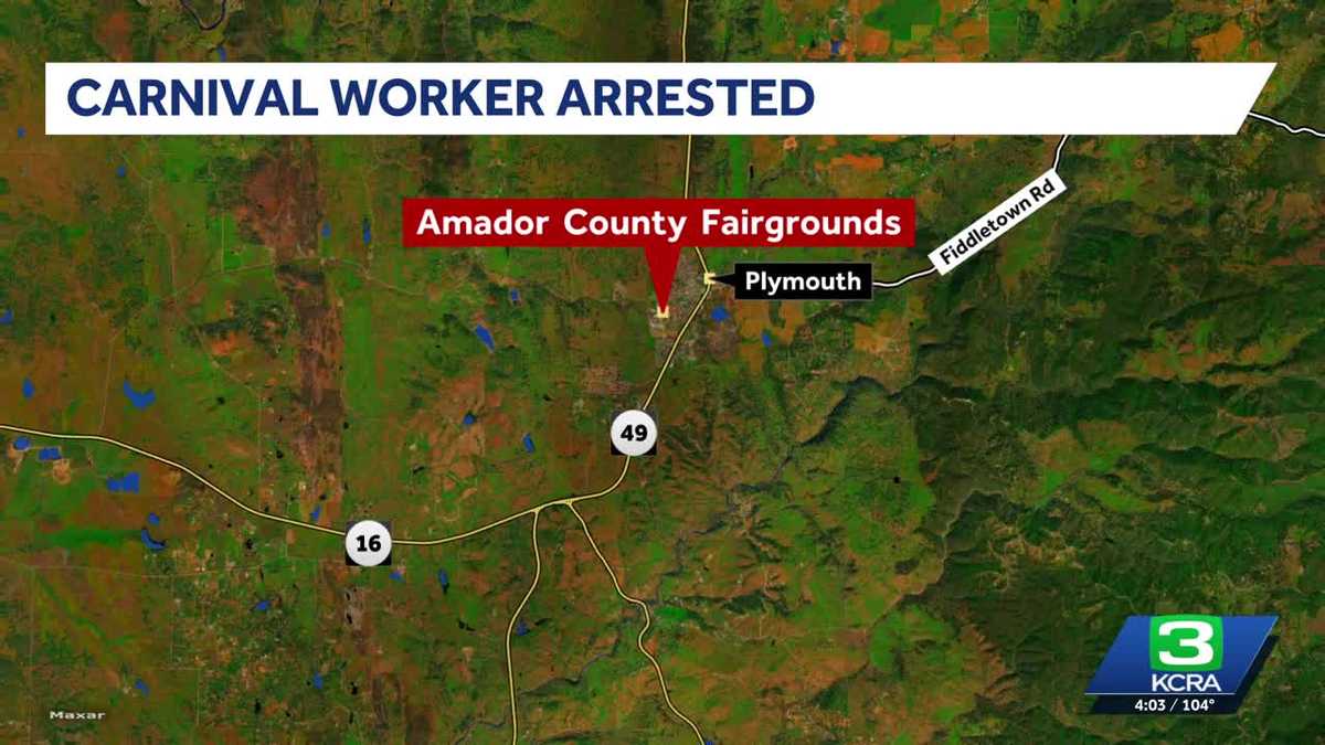 Amador County Fair worker arrested for alleged lewd acts with children