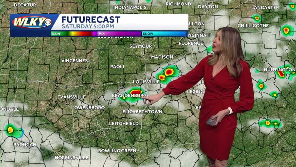 Mainly dry weekend ahead