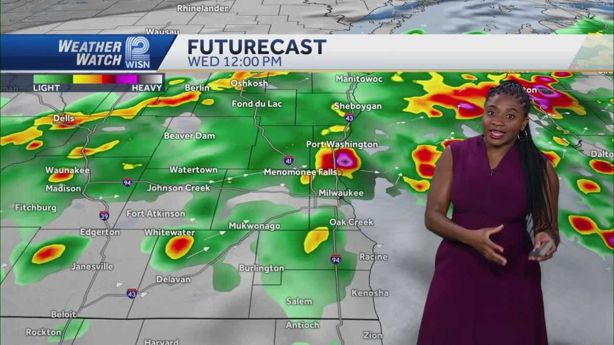 Impact Day Wednesday: Steamy and Breezy with Scattered Storms