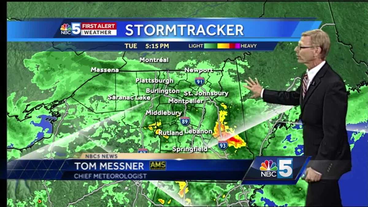 Video: Tom Messner tells us when the rain will leave