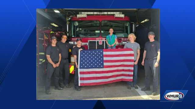 Good Vibes: Local 9-year-old buys Tilton-Northfield Fire Department new American Flag